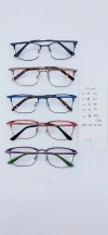 يتم طرح نظارات في إطار العدسة في مجموعة متنوعة من أساليب الأزياء Specification image